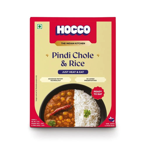 Hocco Pindi Chole Rice Combo - 300g