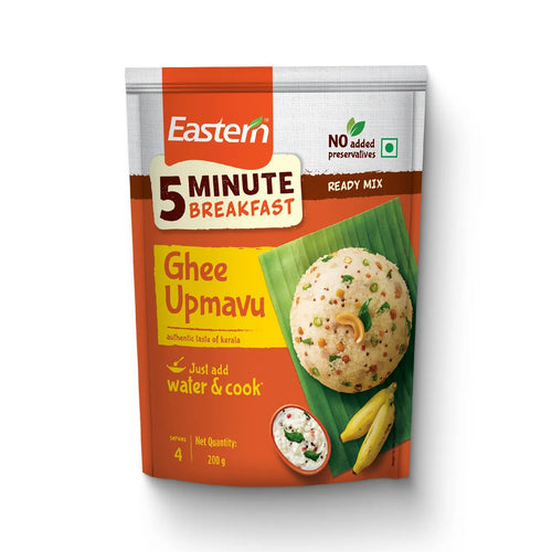 Eastern 5 Min Instant Breakfast Ghee Upmavu Ready Mix - 200g
