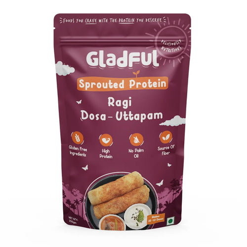 Gladful Sprouted Ragi Dosa - 200g
