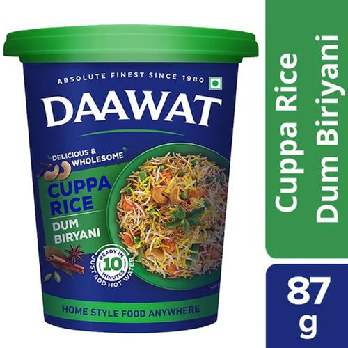 Daawat Cuppa Rice Dum Biryani - Ready To Eat - 87g