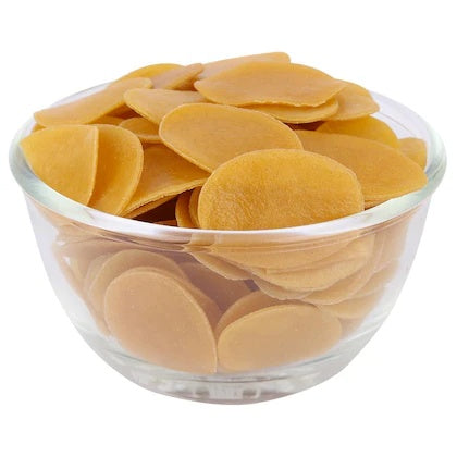 Marwar Ready to Fry Dry GolGappa-400g ( Pani Puri Papad / Panipuri Papad)- Whole Wheat Golgappe Value Pack (400 GM)