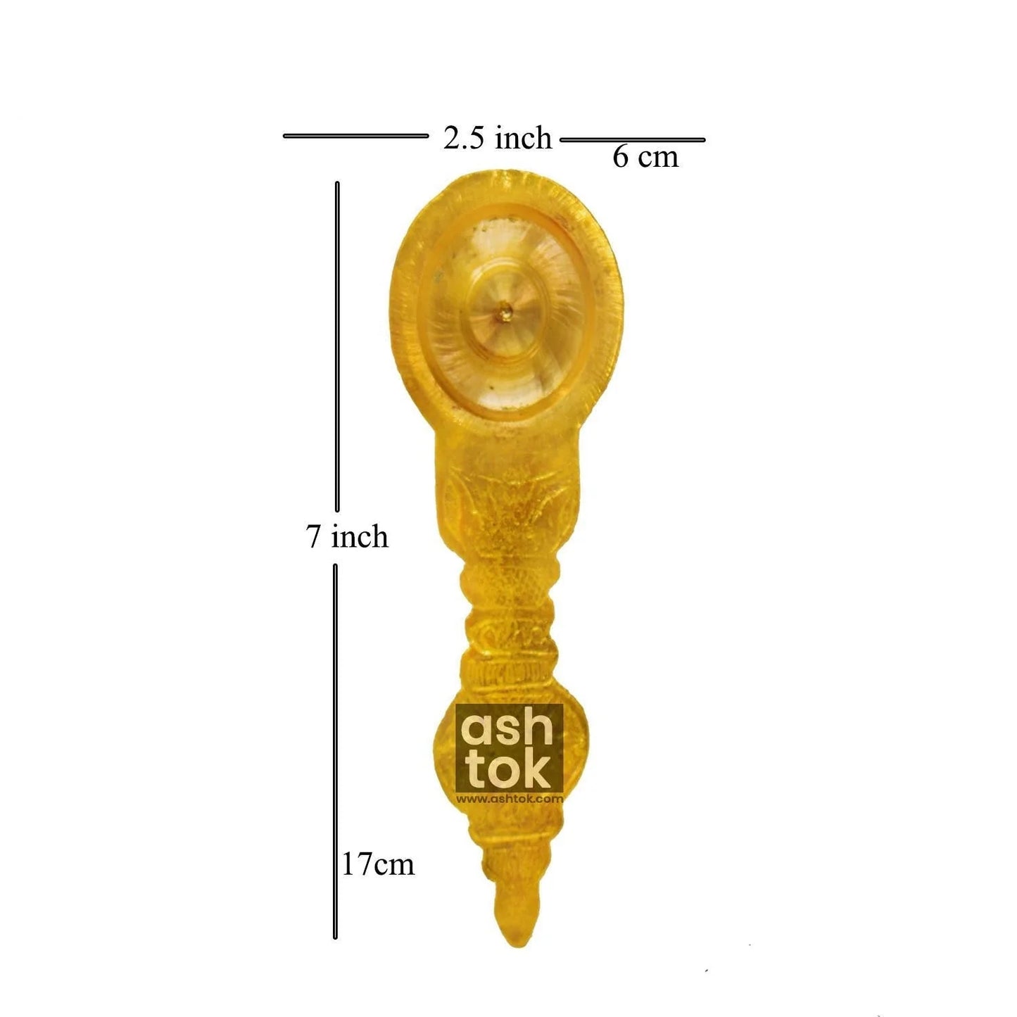 Brass Aarti Spoon | Aarti for Home Pooja, Brass Kapoor Aarti
