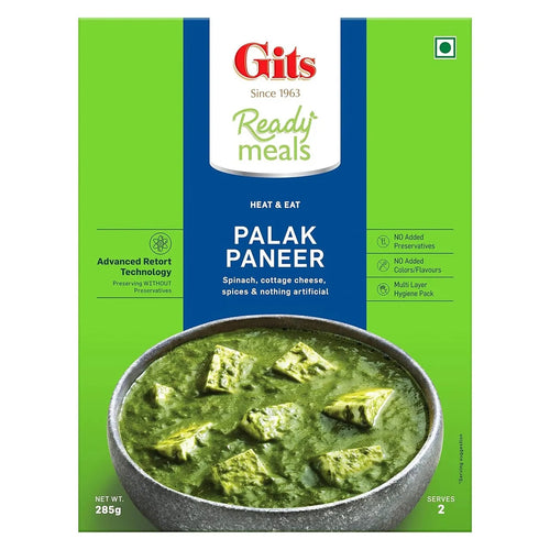 Gits Ready To Eat Palak Paneer - 285g