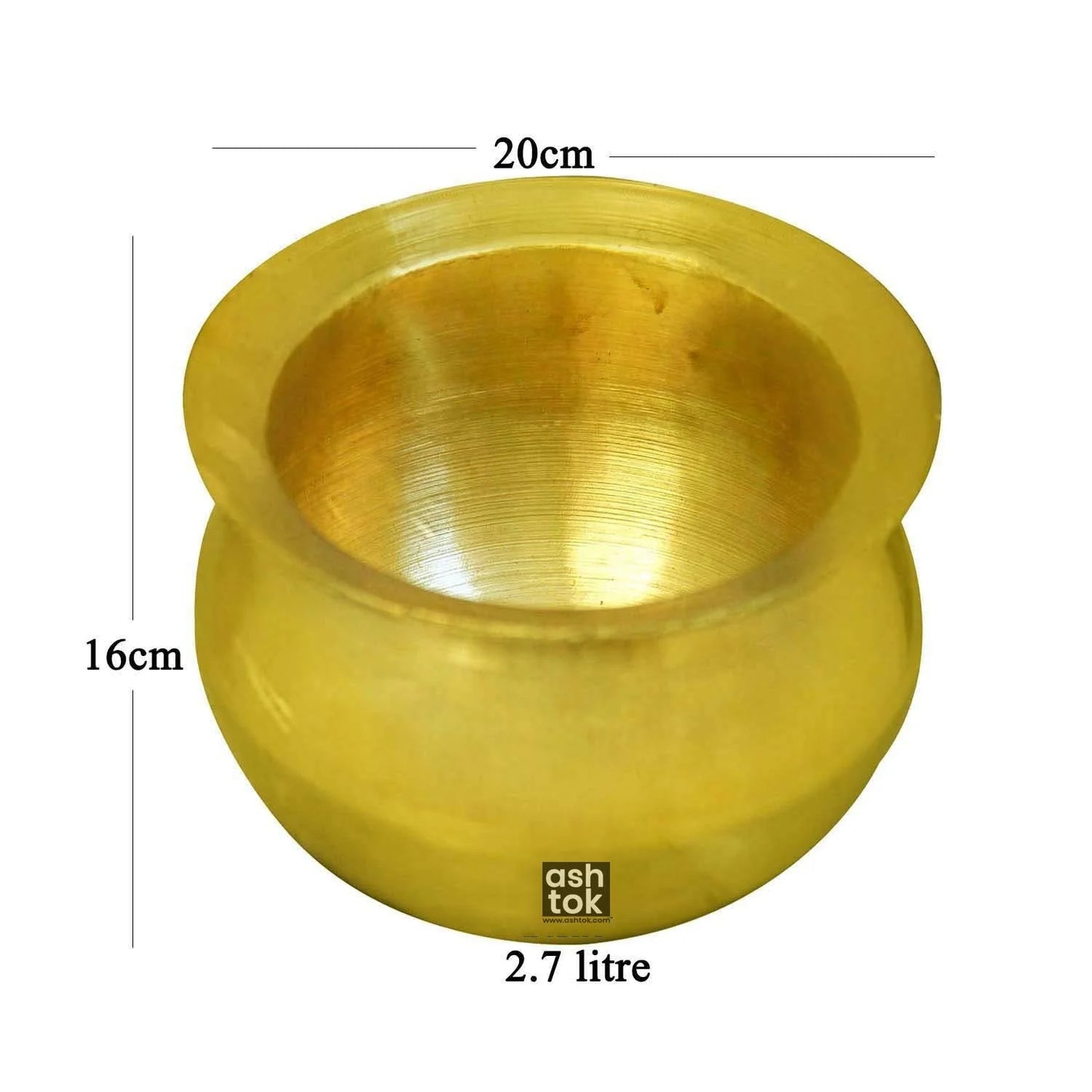 Brass Handi, Tope Cook Ware, Cooking Handi, Gundi