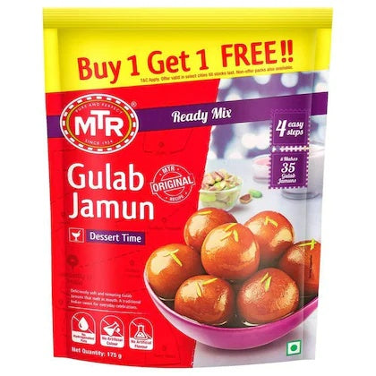 MTR Instant Gulab Jamun Ready Mix - 175g (Buy 1 Get 1 Free)