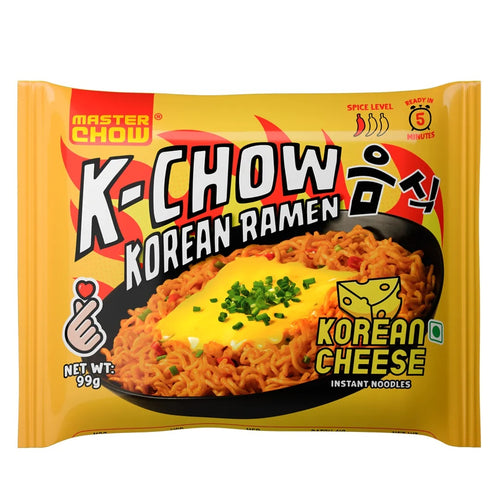 MasterChow K-chow Korean cheese Instant Noodles - 99g
