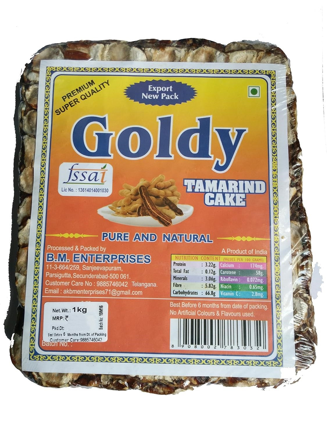 Goldy Cake Tamarind