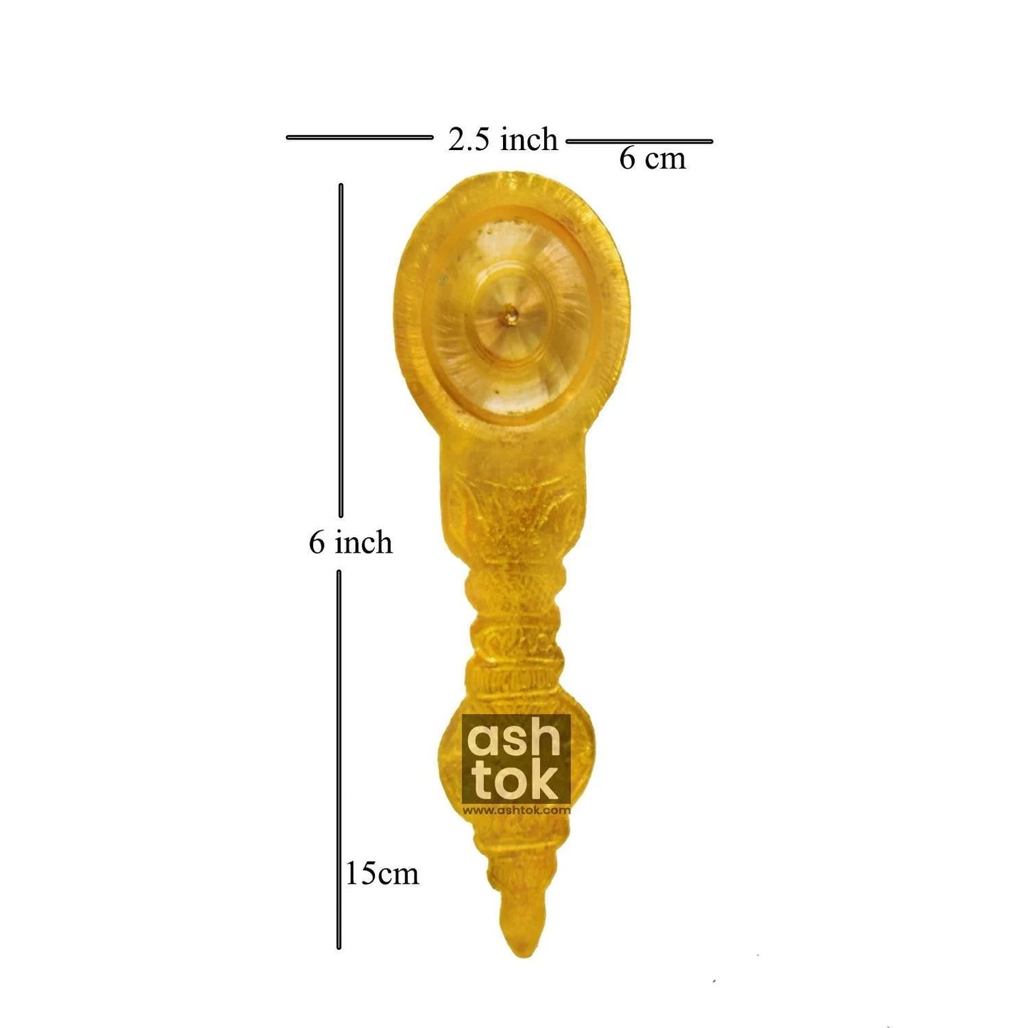 Brass Aarti Spoon | Aarti for Home Pooja, Brass Kapoor Aarti