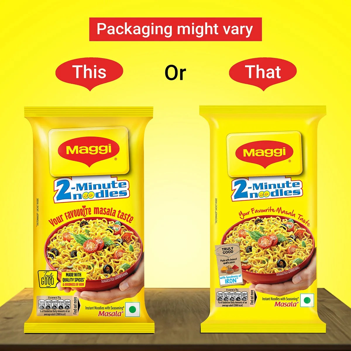Maggi 2-Minute Noodles Masala - 2 x 70 g