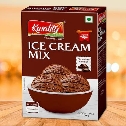 Kwality Ice Cream Mix 100g Box Chocolate[Pack of 5]
