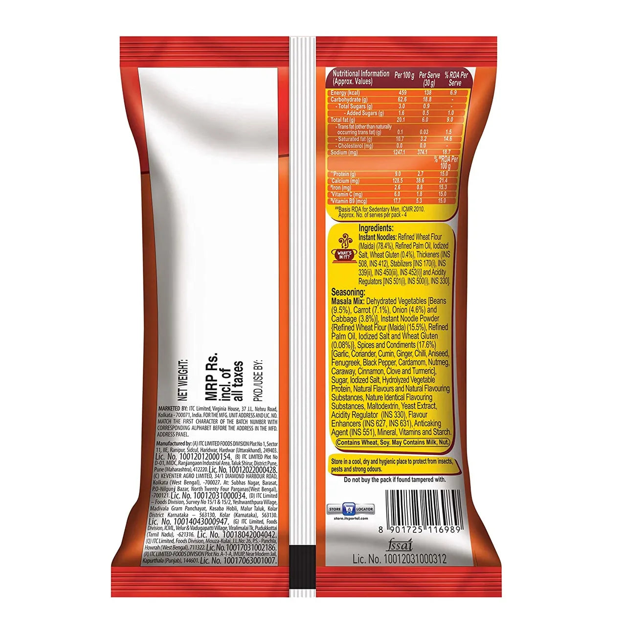 Sunfeast YiPPee! Noodles Magic Masala  135 g X 2