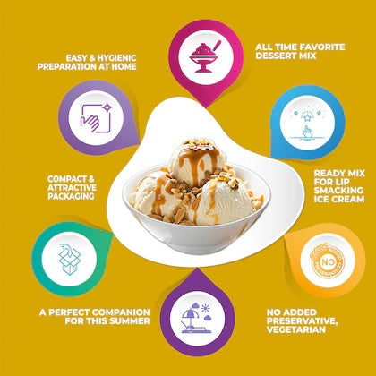 Kwality Ice Cream Mix 100g Box AF Assorted[Pack of 7]