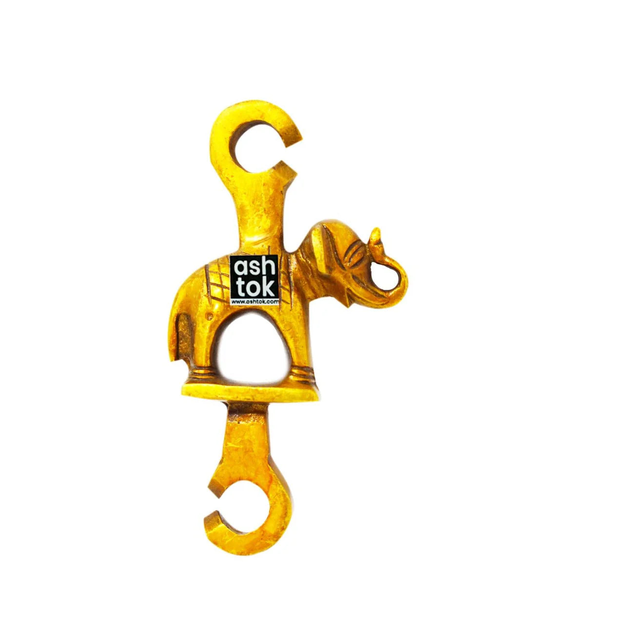 Brass Chains for Swing, Jhula Chain, Swing Chain Hooks and Accessories, Color - Golden. Height 71 Inches.