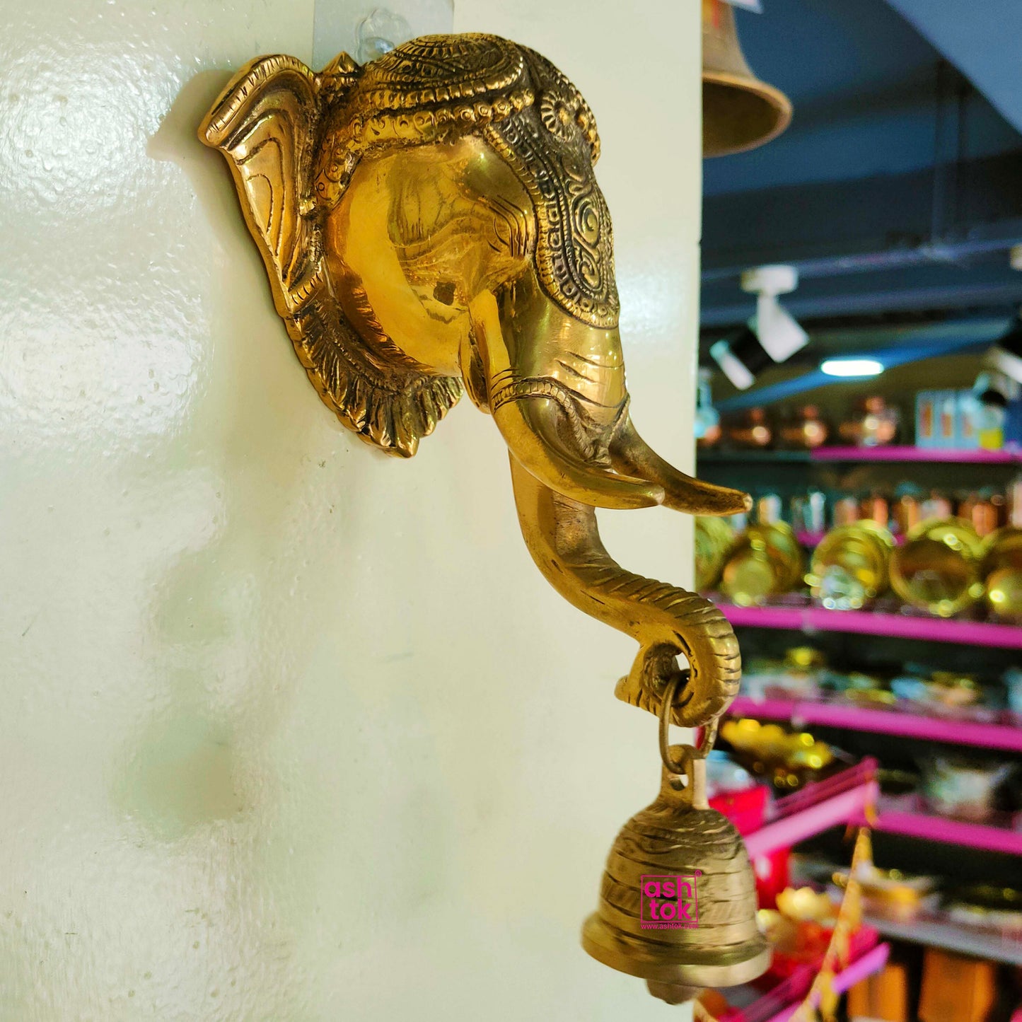 Antic Elephant Design Door Hand Bell, Antic Home Wall Decor Regular price