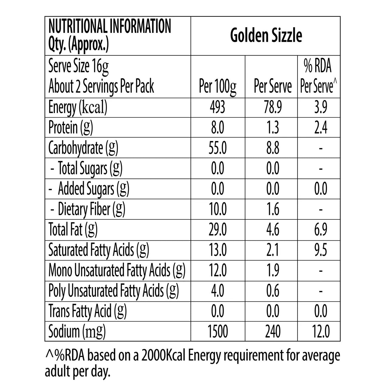 ACT II Instant Popcorn - Golden sizzle, Hot & Fresh in 3 mins - 35g