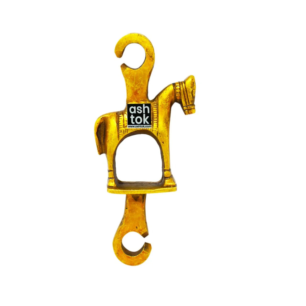 Brass Chains for Swing, Jhula Chain, Swing Chain Hooks and Accessories, Color - Golden. Height 71 Inches.