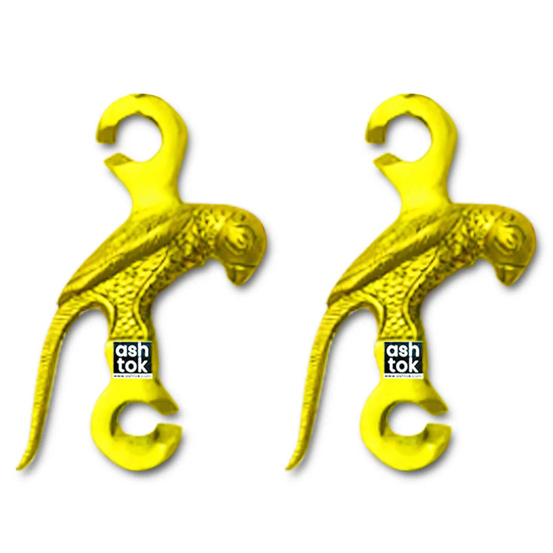 Brass Jhula Chain, Design - Parrot Chain, Buy Brass Chain Set Online, Brass chain for swing 4 Chains 7 Feet each
