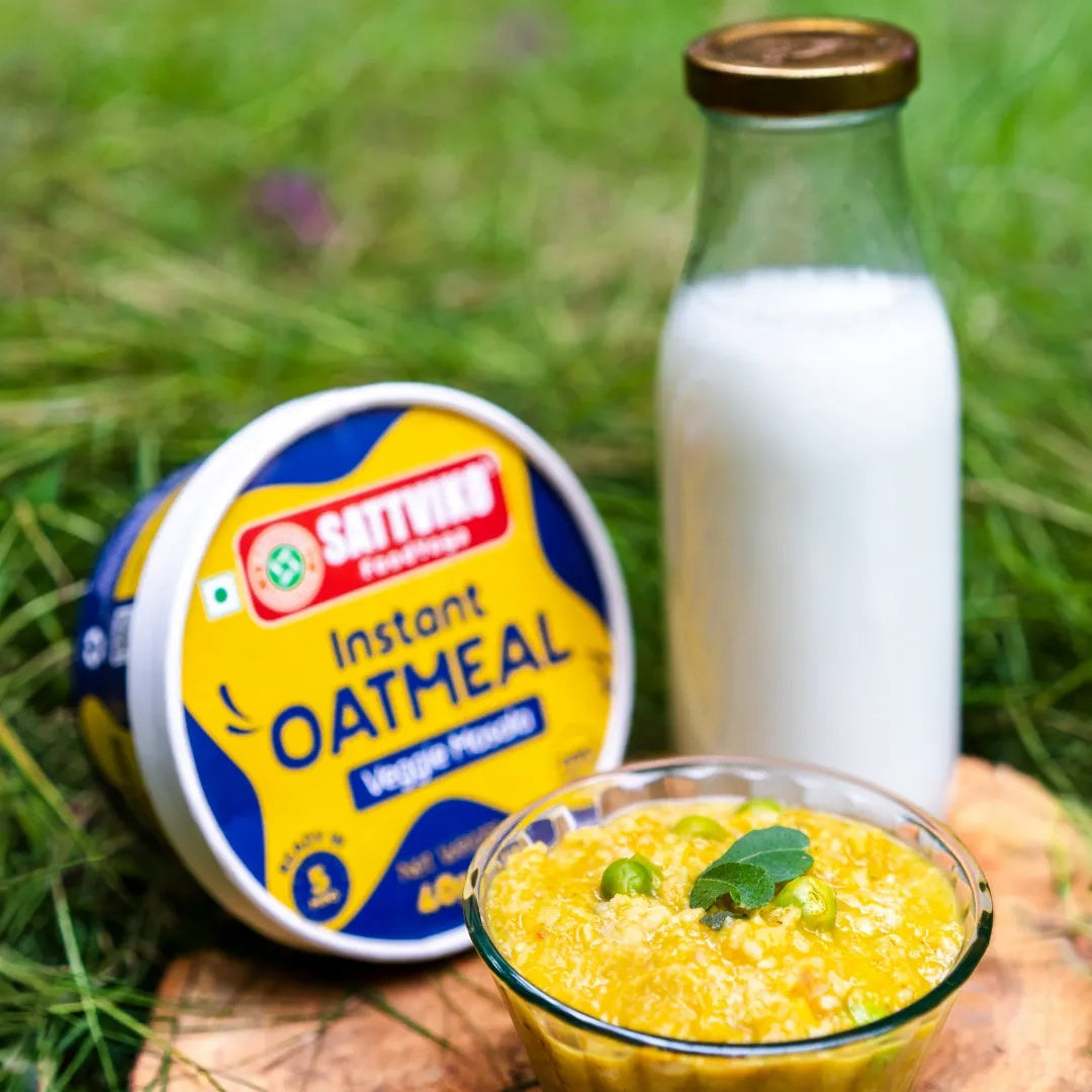 Sattviko Instant Oatmeal - Veggie Masala - 70g