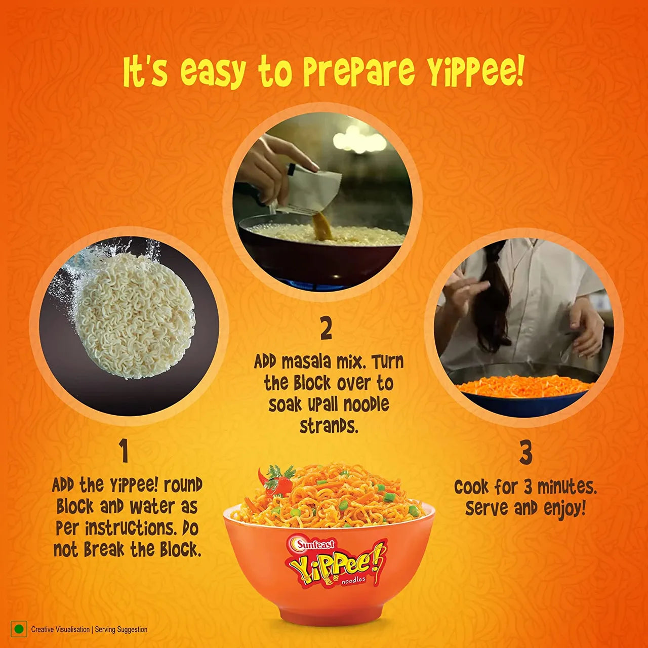 Sunfeast YiPPee! Noodles Magic Masala  135 g X 2