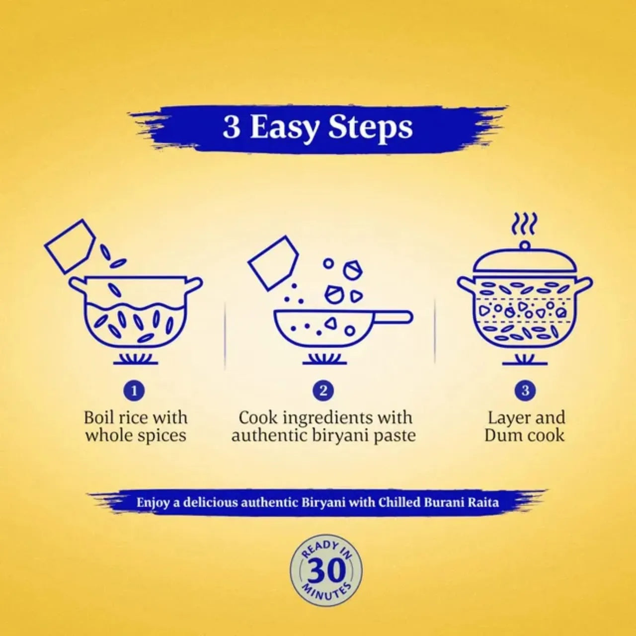 Dawaat Biryani Kit Lucknowi Ready to cook - 334g