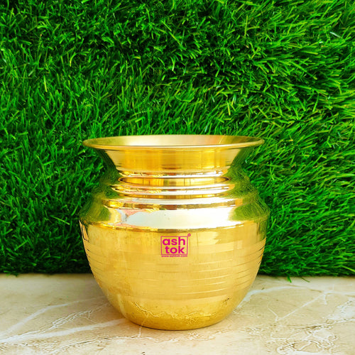 Brass Lota, Kalash, Pooja Lota, Puja Lota, Karwachauth Lota, Diwali, Mandir, Temple, Festival, Marriage, Wedding