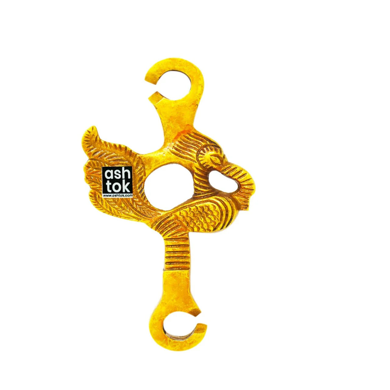 Brass Chains for Swing, Jhula Chain, Swing Chain Hooks and Accessories, Color - Golden. Height 71 Inches.