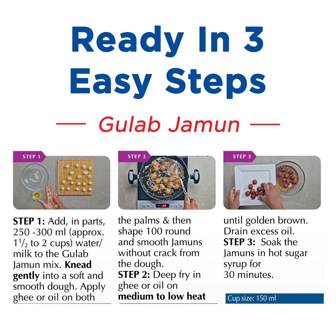 Gits Gulab Jamun Instant Dessert Mix 500 g