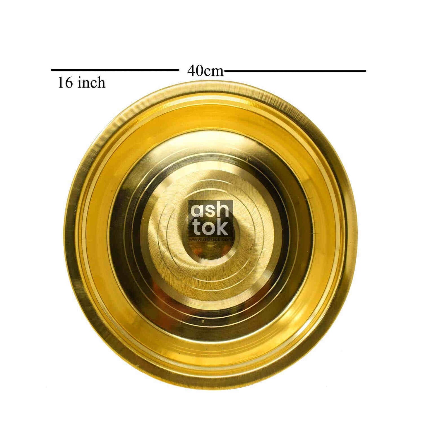 Brass Plate, Brass thali, parat Round Shape, Brass Gift Item