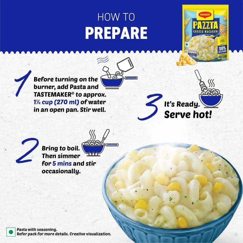 MAGGI Pazzta Instant Pasta - Cheese Macaroni - 75g
