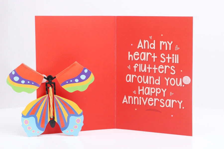 Anniversary Butterfly card