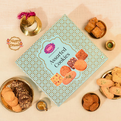 Assorted Cookies (Blue) - 800g