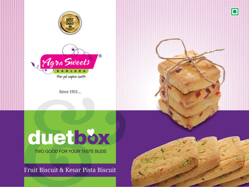 Duet Box Fruit and Kesar Pista - 400gms