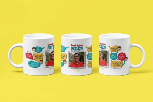 Great Indian Dad Photo Mug