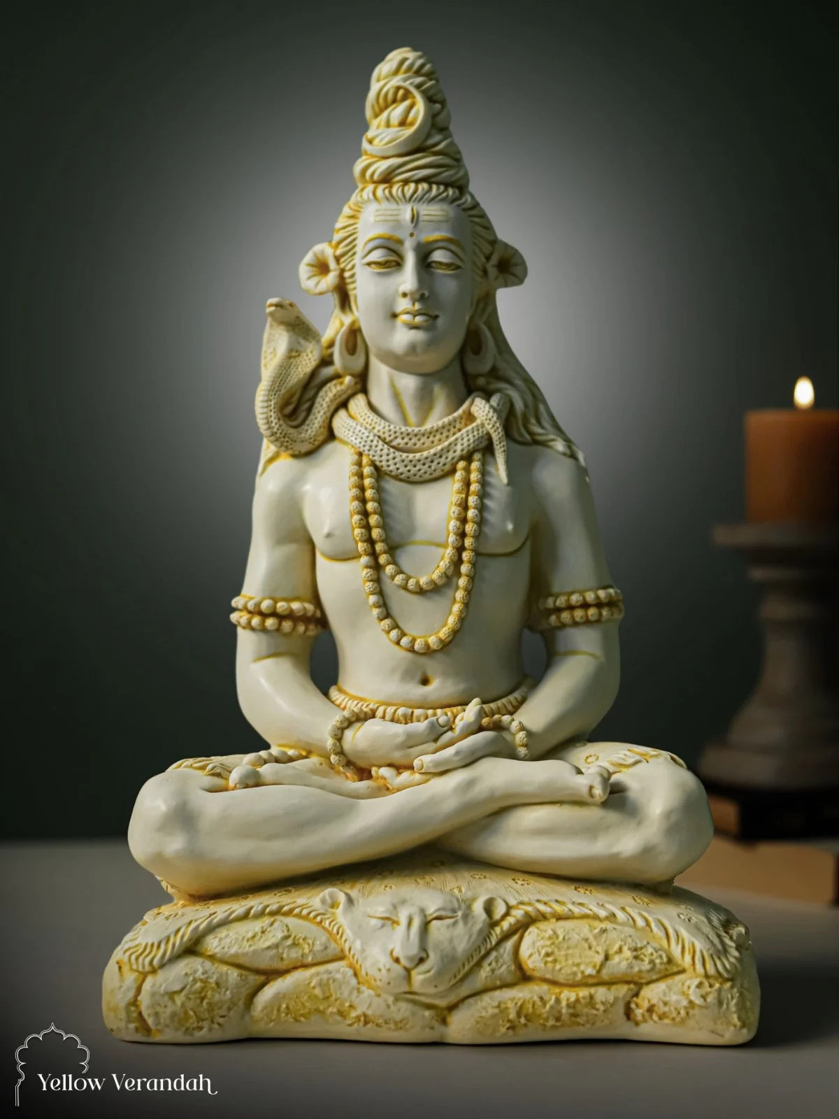 Shiva Sculpture - Marble God Statue