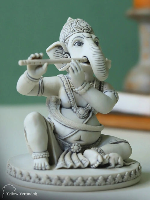 Marble Dust Sculpture - Ganesha