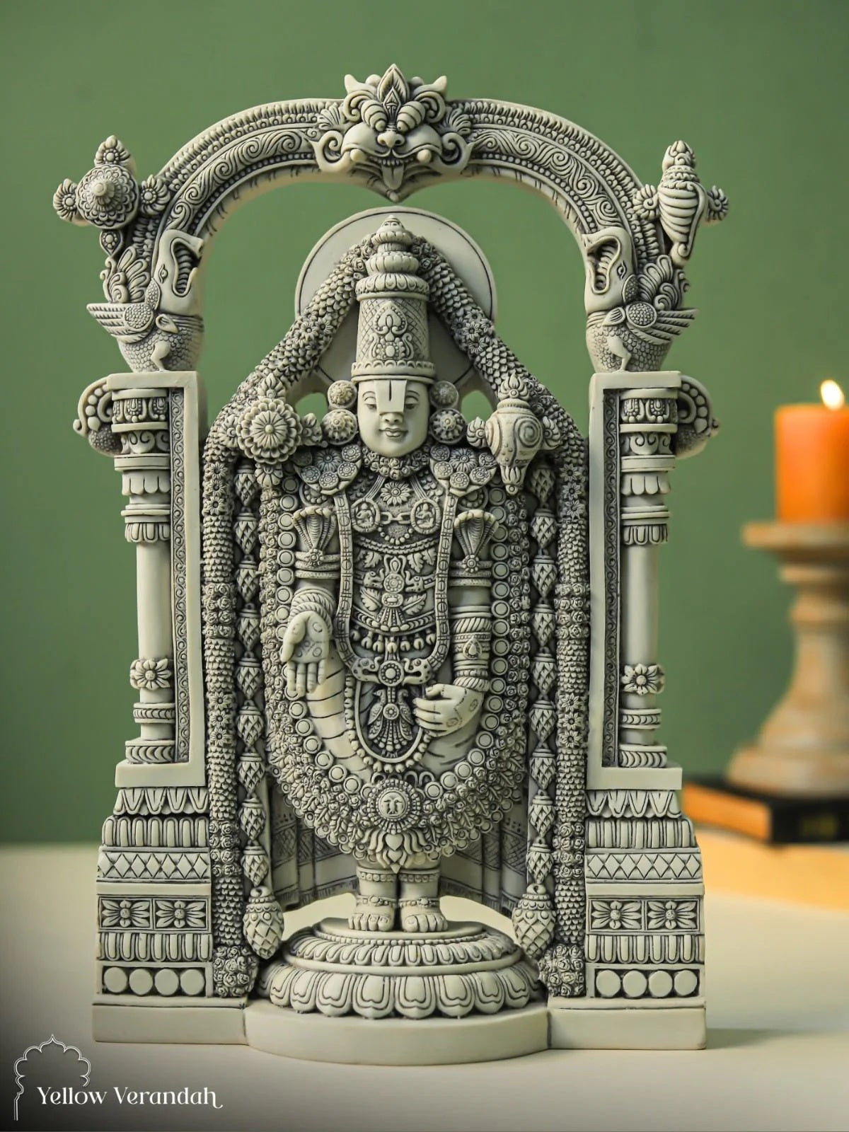 Sri Balaji Sculpture - Marble God Statue