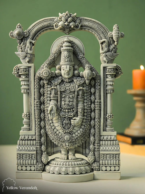Sri Balaji Sculpture - Marble God Statue