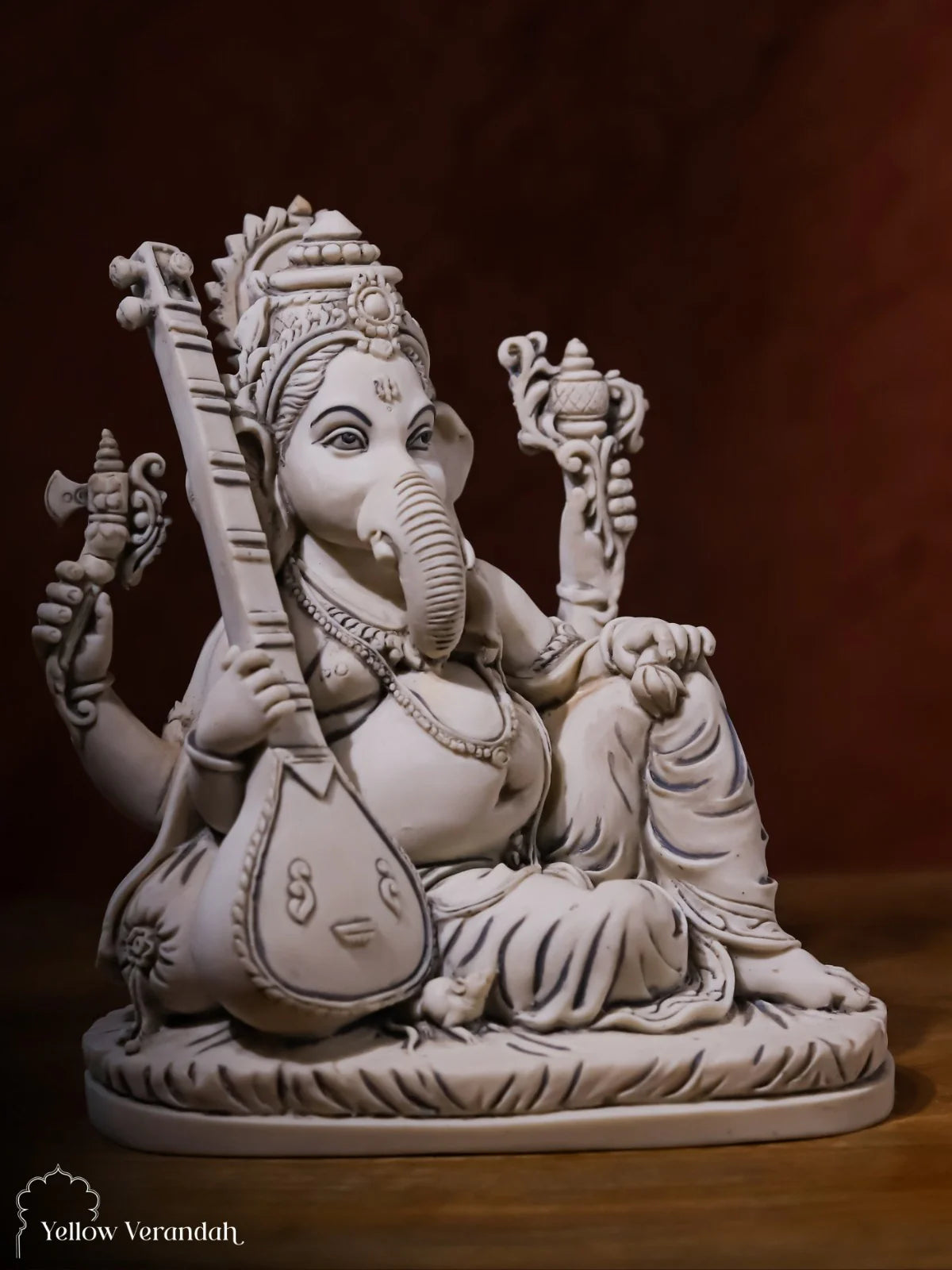 Marble Dust Sculpture - Ganesha