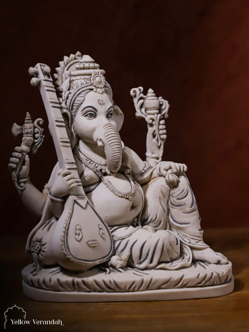 Marble Dust Sculpture - Ganesha