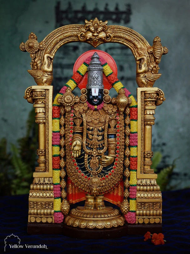 Sri Balaji Sculpture - Marble God Statue