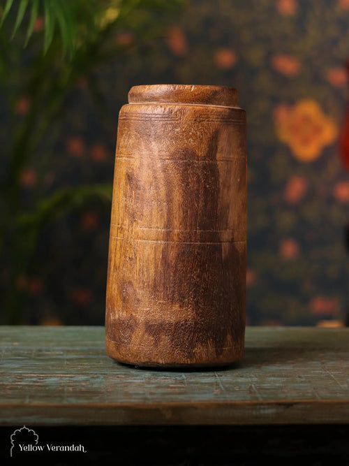 Antique Wooden Pot
