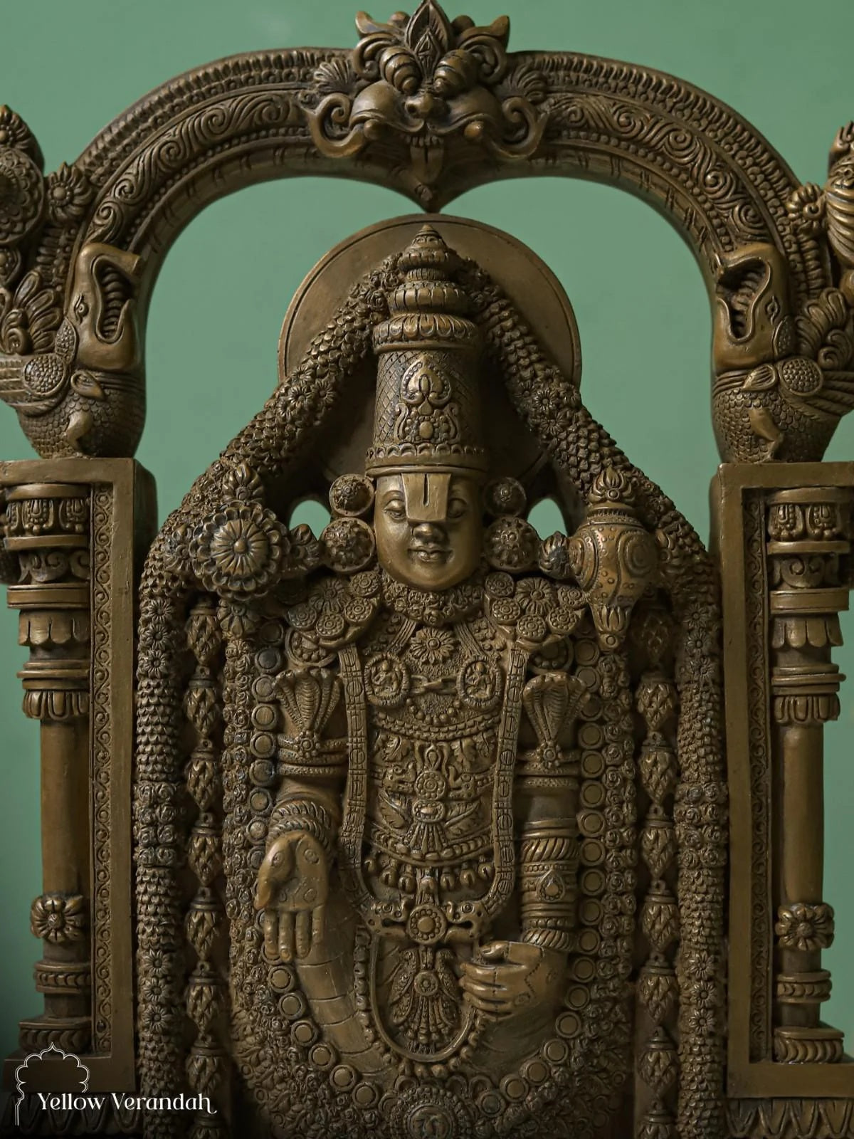 Brass Balaji Sculpture
