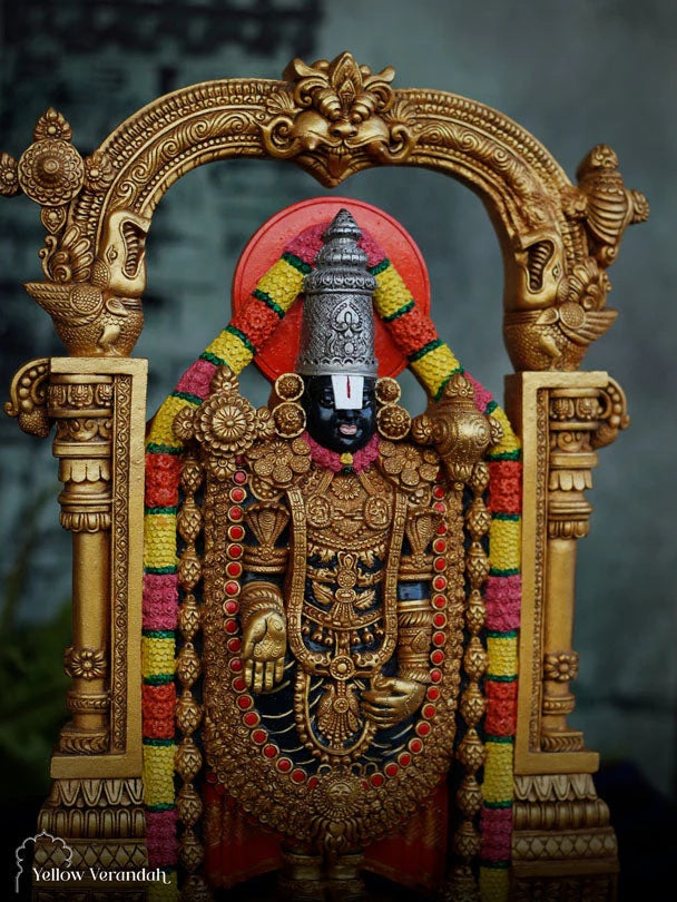 Sri Balaji Sculpture - Marble God Statue