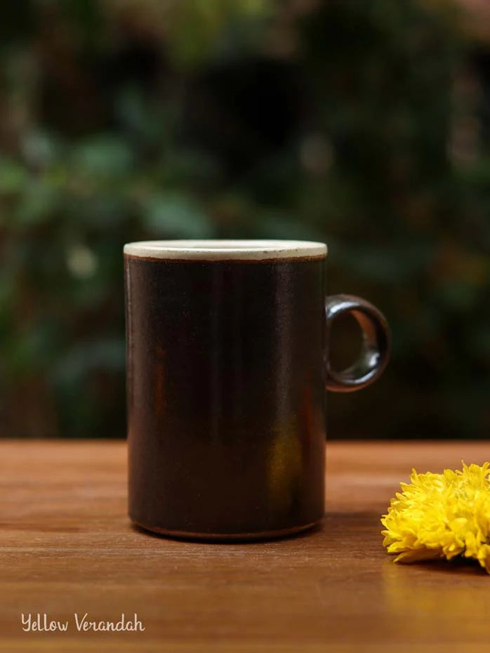 Stoneware Coffee Mug - Brown