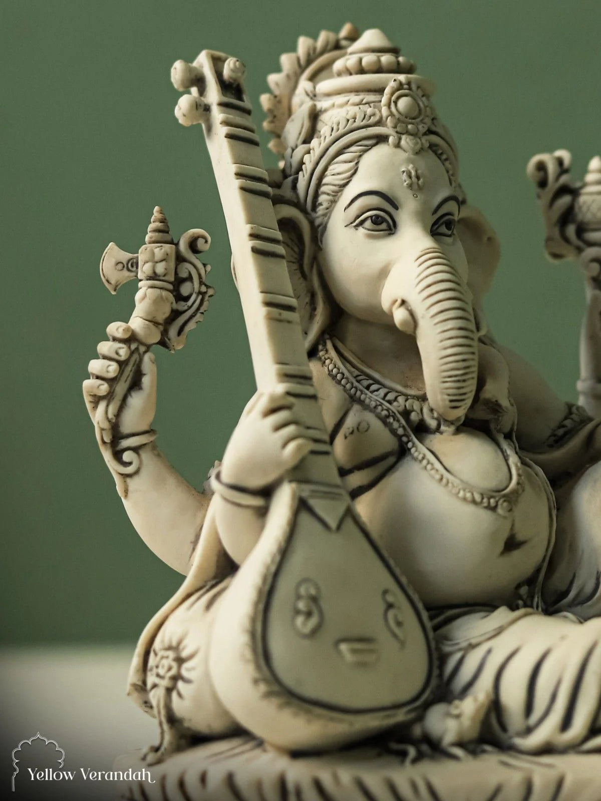 Marble Dust Sculpture - Ganesha