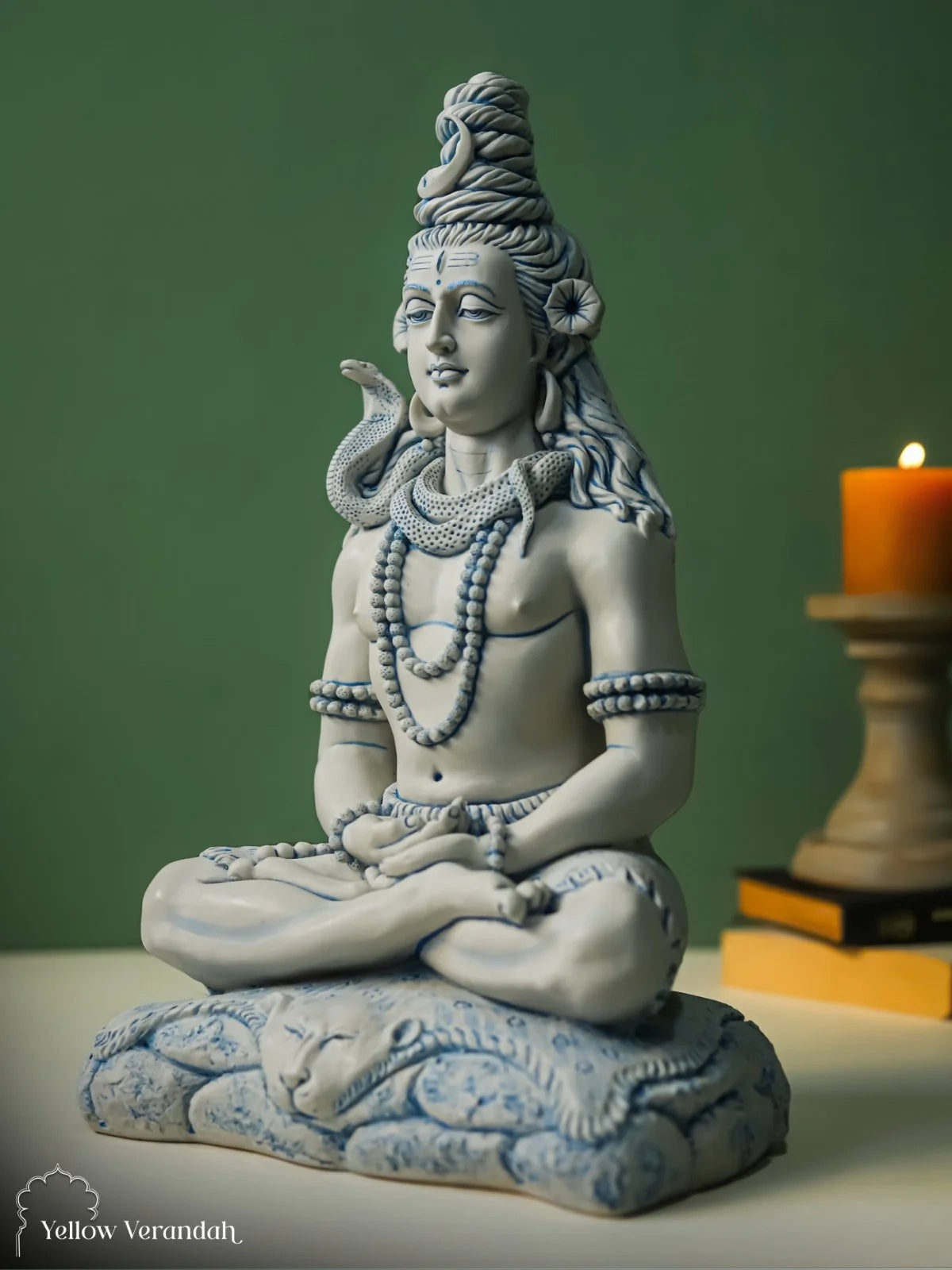 Shiva Sculpture - Marble God Statue