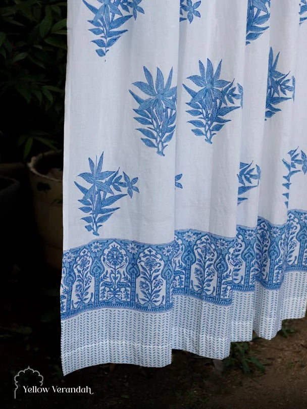 Cotton Sheer Curtains (Pair)