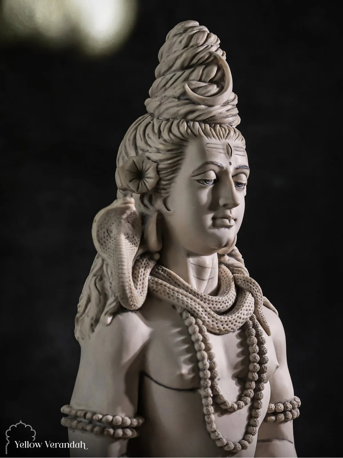Shiva Sculpture - Marble God Statue