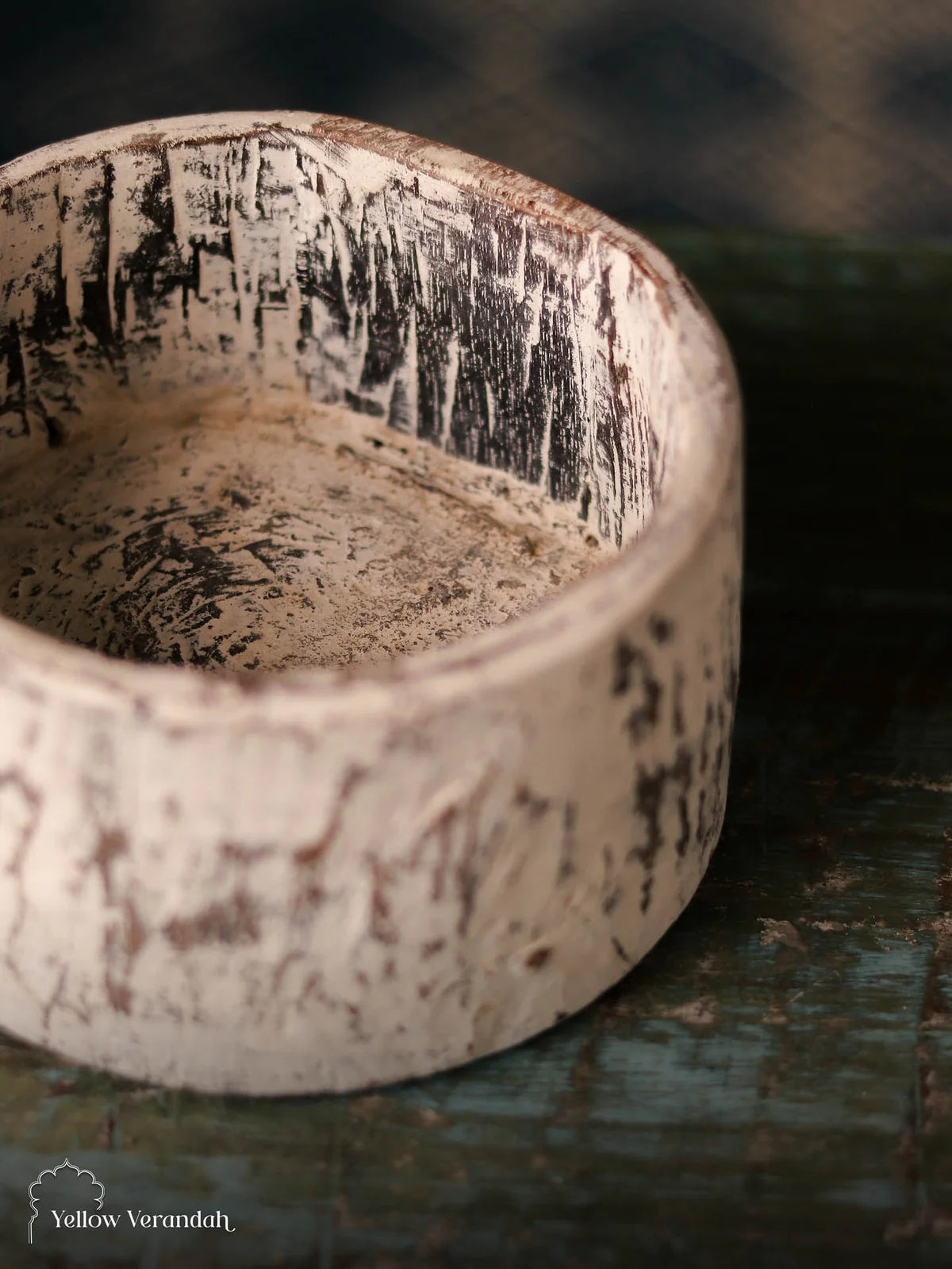 Antique Wooden Bowl