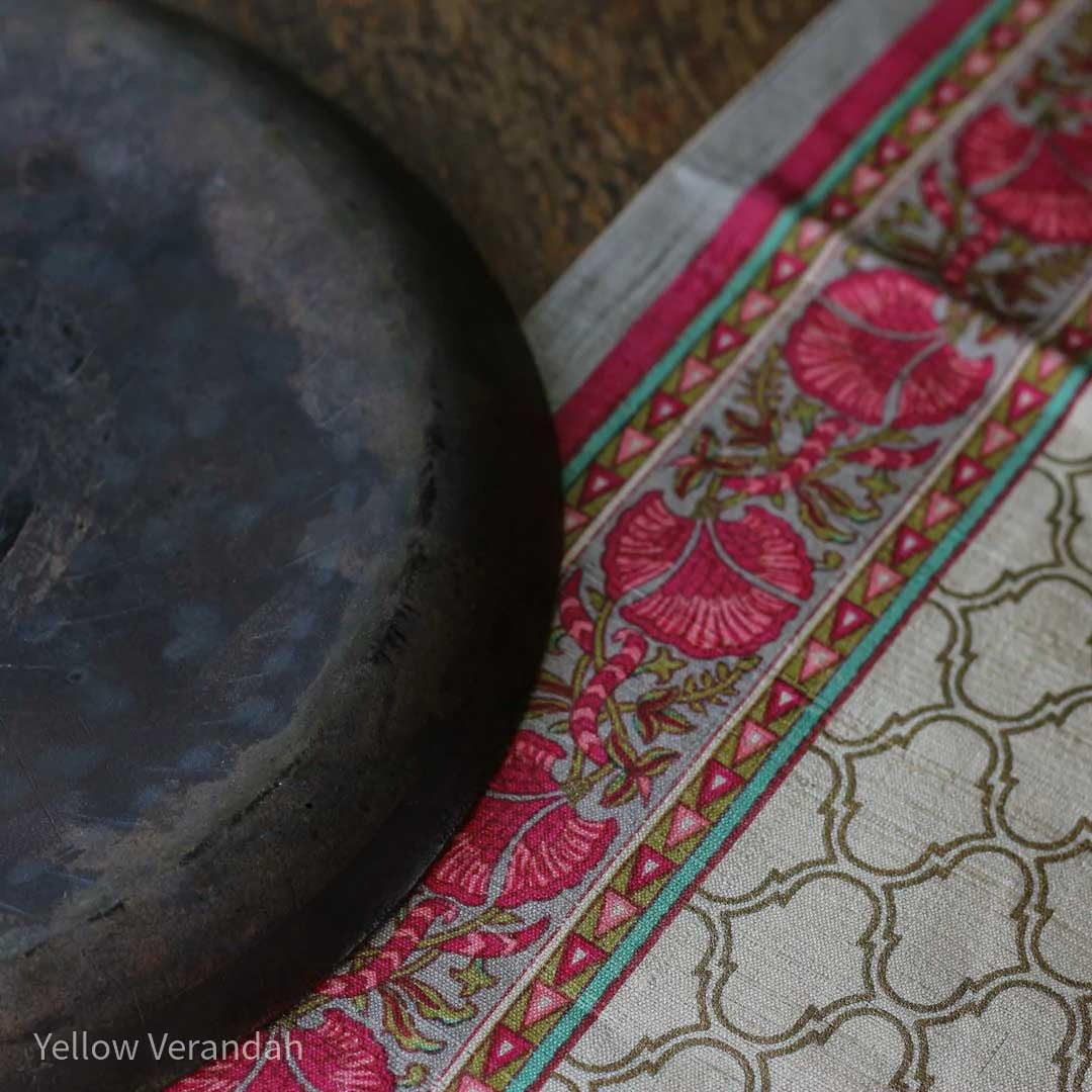 Pure Kansa Thali Plate - 10.5" Dia